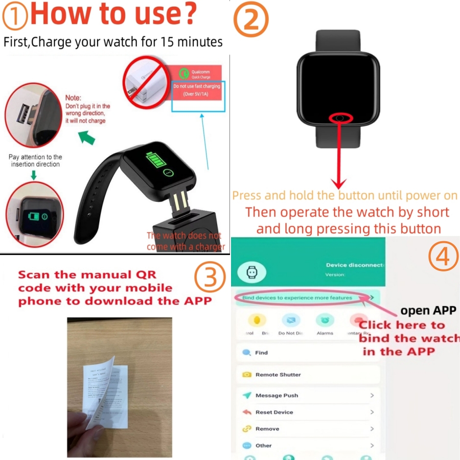 Smart Watch Message Remind Mus - đánh giá và giá Smartwatch Watches For Girls