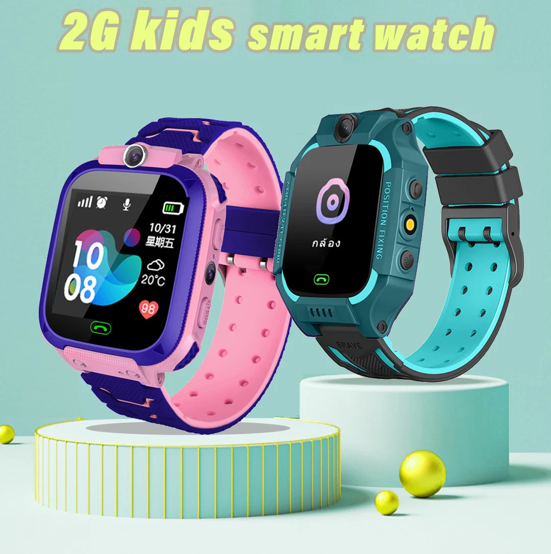 Q12 Kids Smart Watch 2G SOS Ca - đánh giá và giá Smartwatch Watches For Girls
