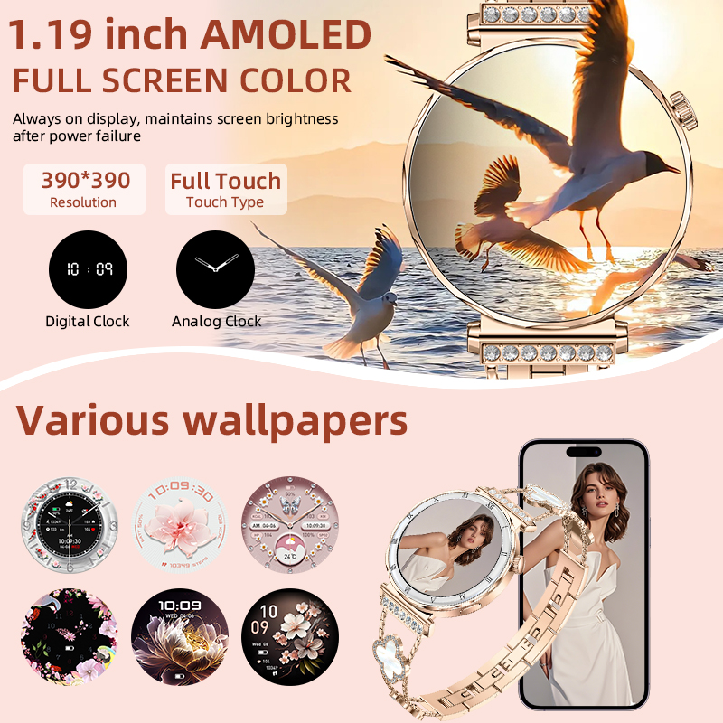 LIGE New Women's Smart Watch 1 - đánh giá và giá Watches Ladies Smartwatch