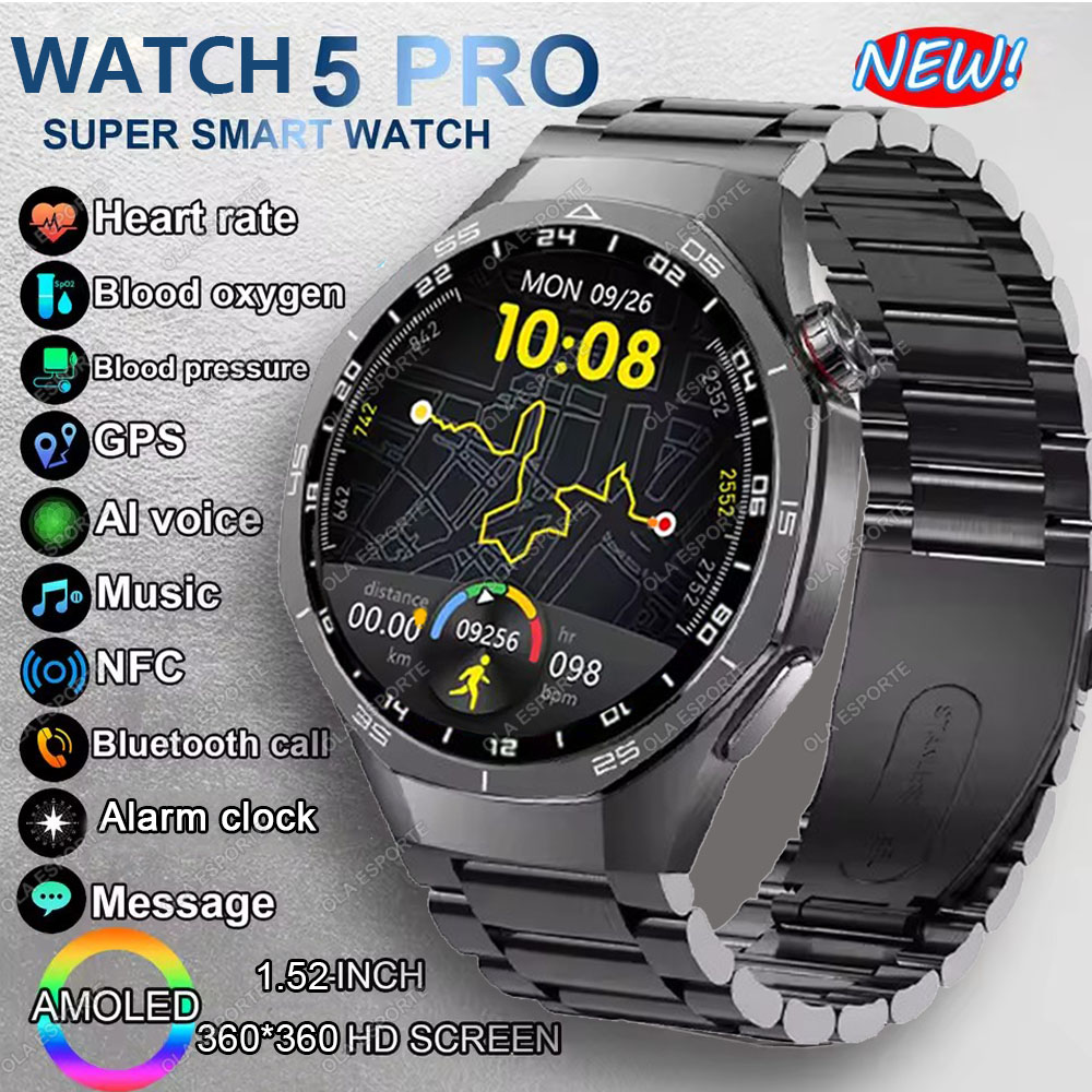 New Watch 5 Pro Smart Watch 1. - đánh giá và giá Smartwatch Watches For Women With Gps