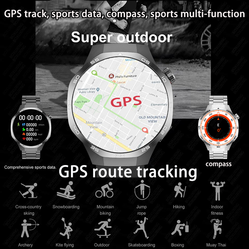 2026 New BOXUXING Watch 5 MAX  - đánh giá và giá Smartwatch Watches For Women With Gps